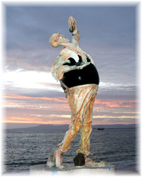 Puerto Vallarta Malecon - Sculpture: The Oyster Eater